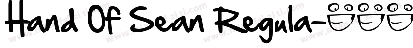 Hand Of Sean Regula字体转换
